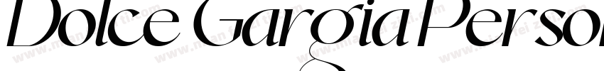 Dolce Gargia Personal Use字体转换